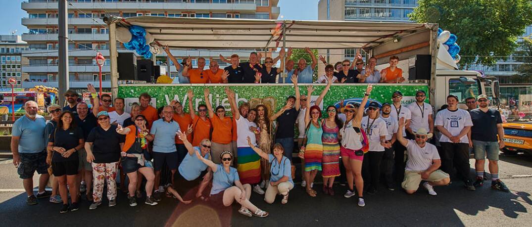 Gruppenaufstellung zur Parade Gruppenaufstellung zur Parade
